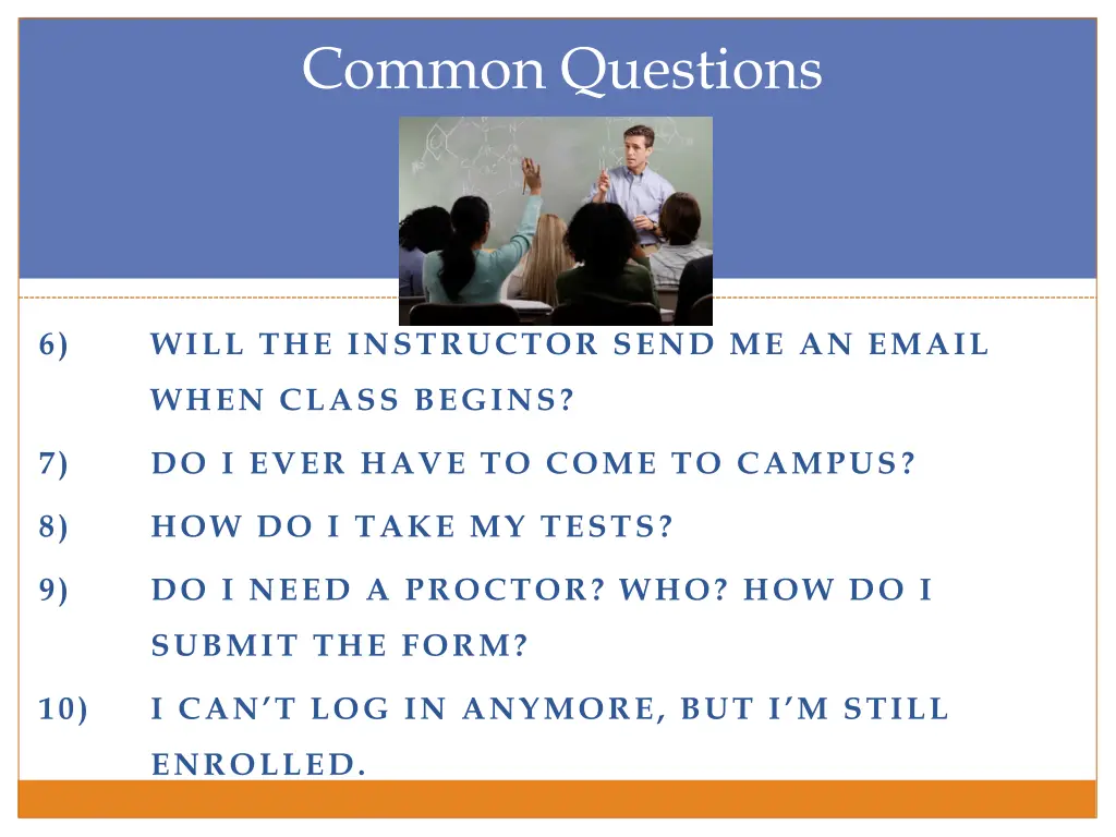 common questions