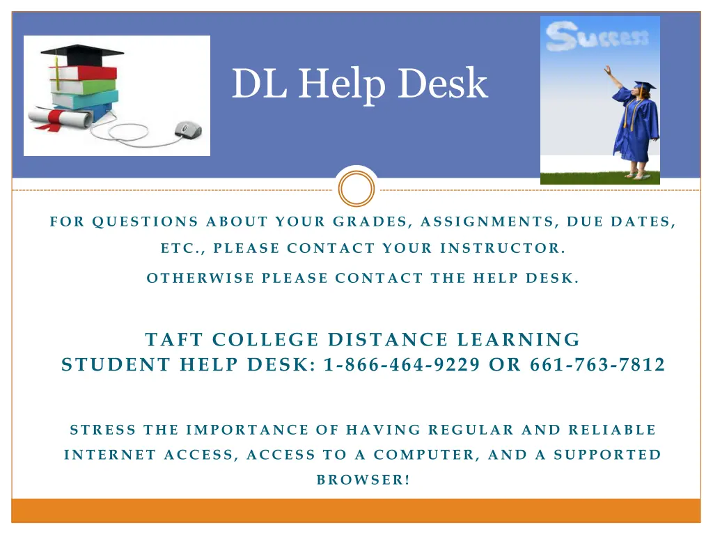 dl help desk