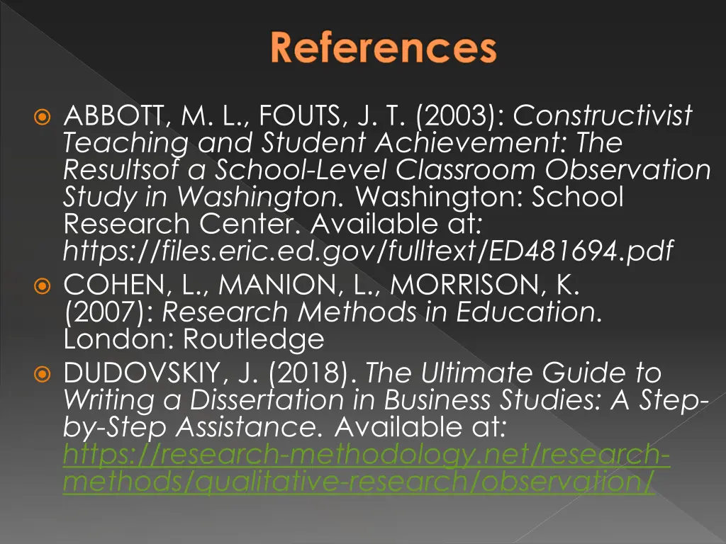 references