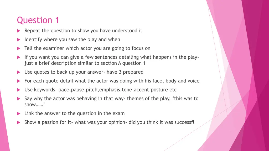 question 1