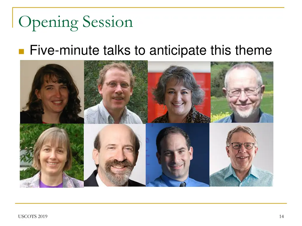 opening session