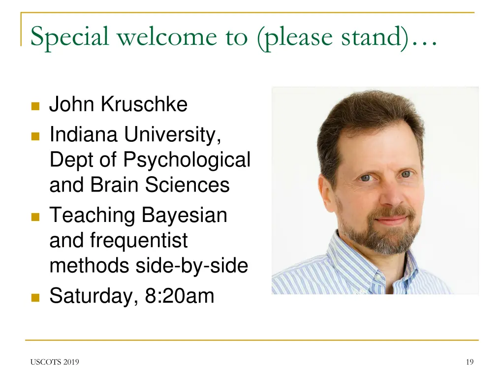 special welcome to please stand 11