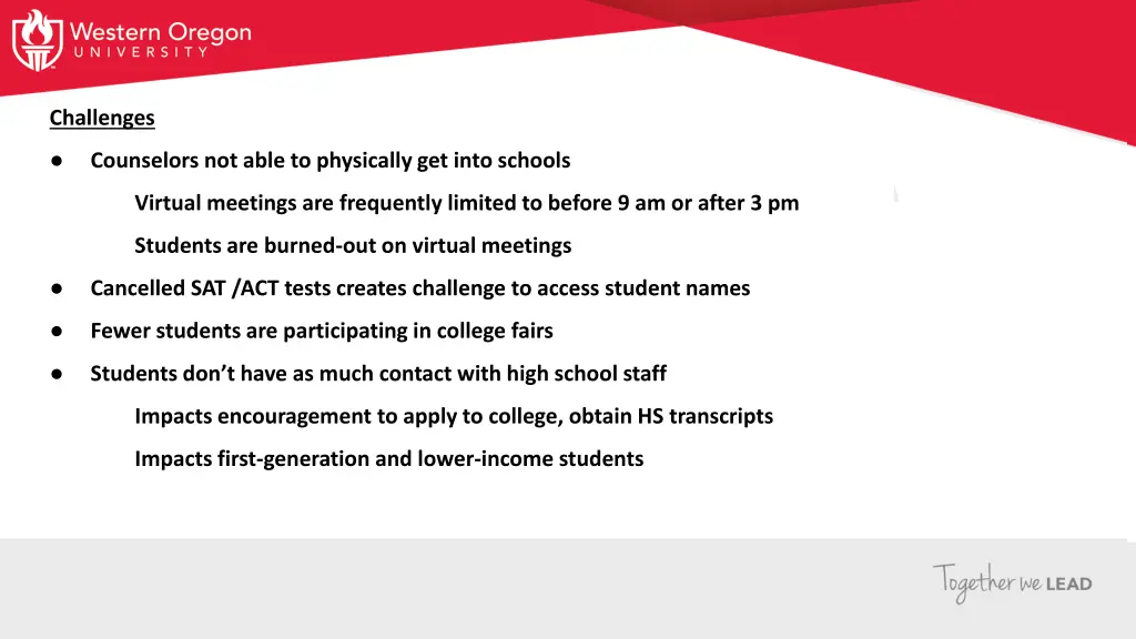 challenges