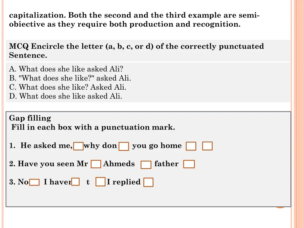 capitalization both the second and the third