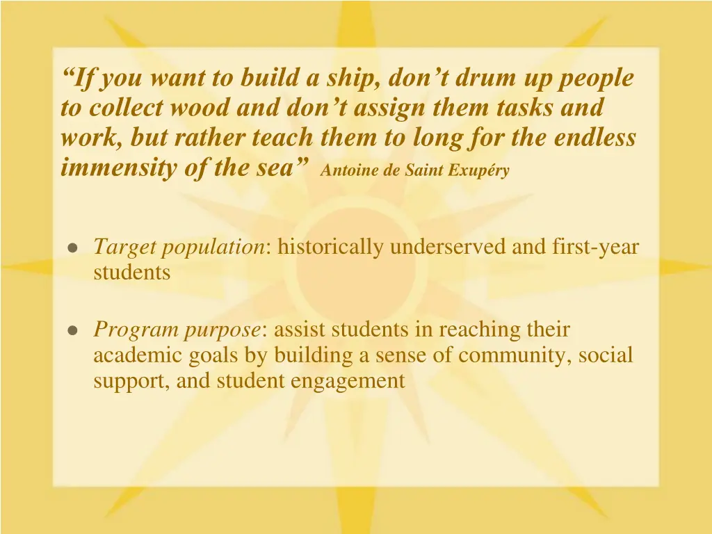 if you want to build a ship don t drum up people