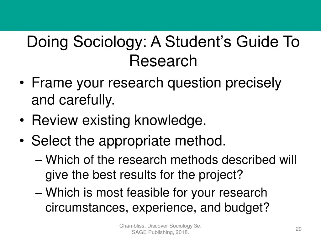 doing sociology a student s guide to research