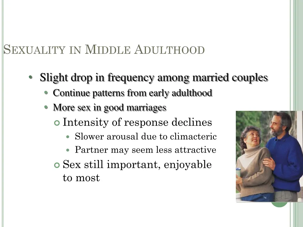 s exuality in m iddle a dulthood