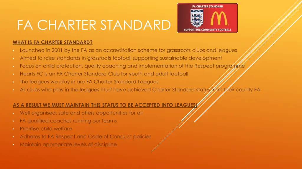 fa charter standard