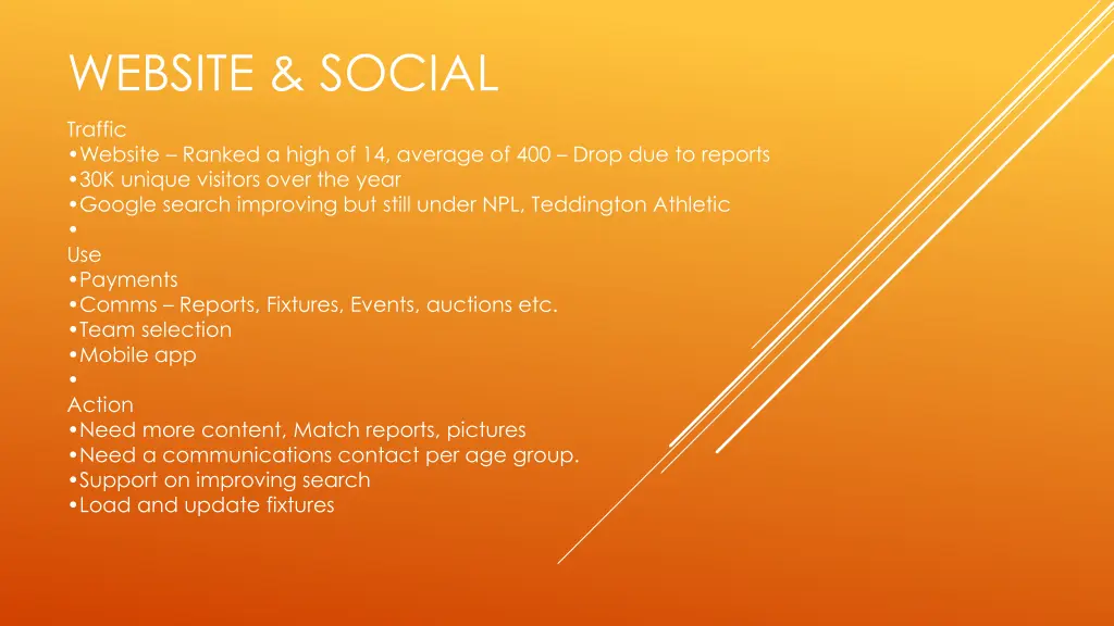 website social