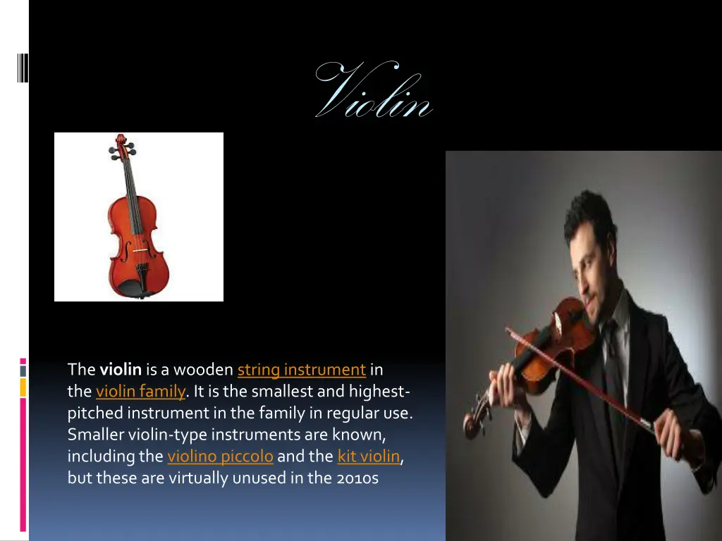 violin