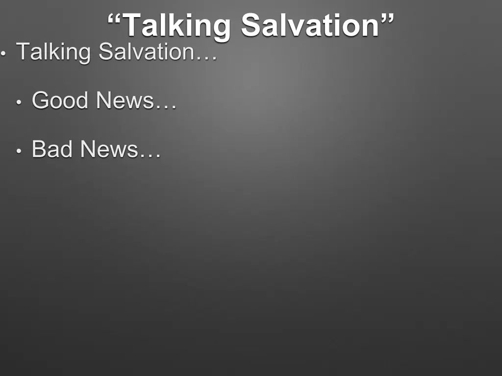 talking salvation talking salvation 1