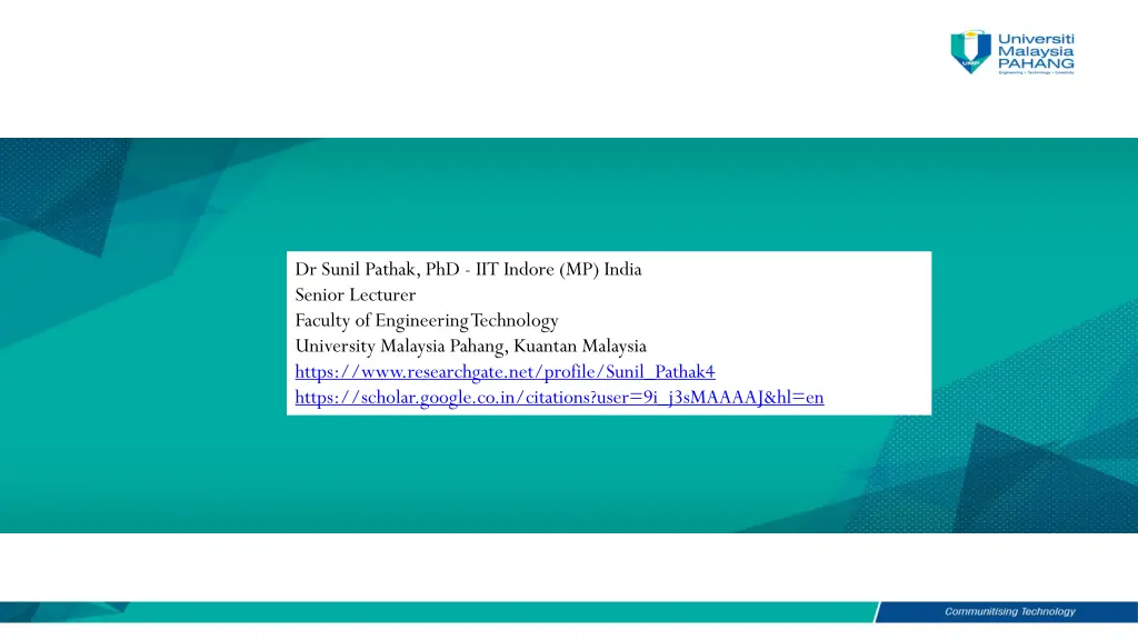 dr sunil pathak phd iit indore mp india senior