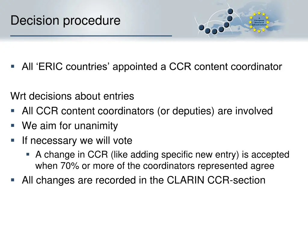 decision procedure