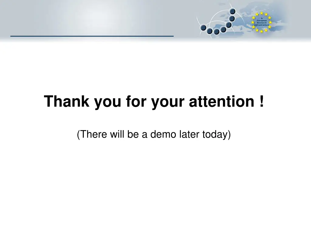 thank you for your attention