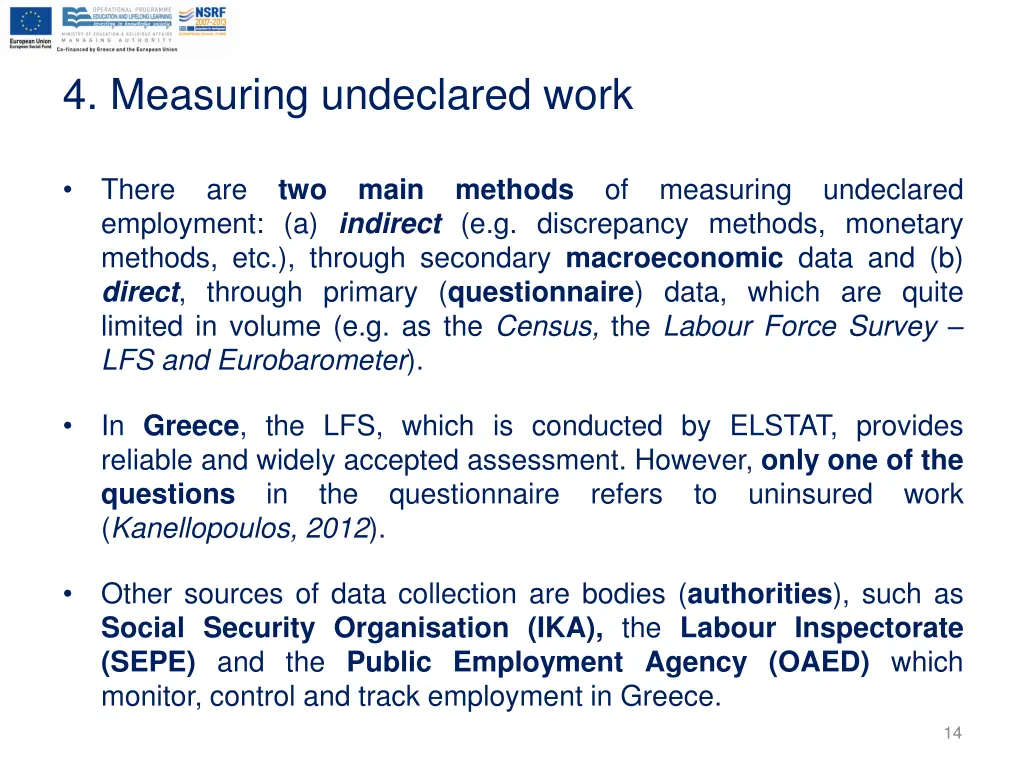 4 measuring undeclared work