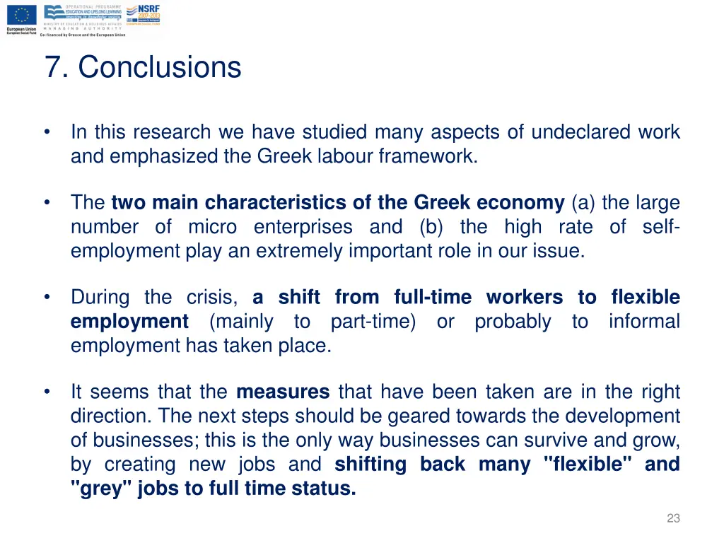 7 conclusions