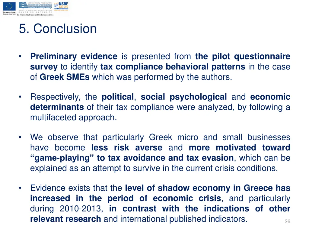 5 conclusion