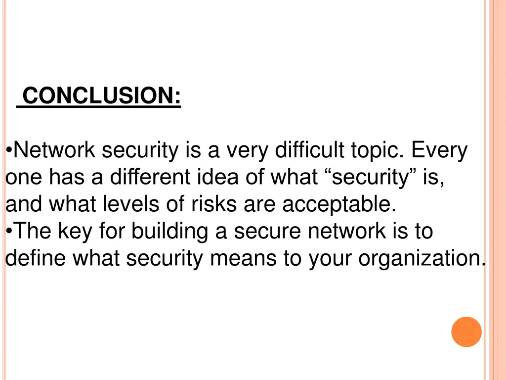 conclusion