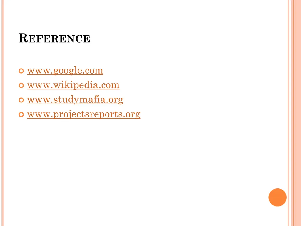 r eference