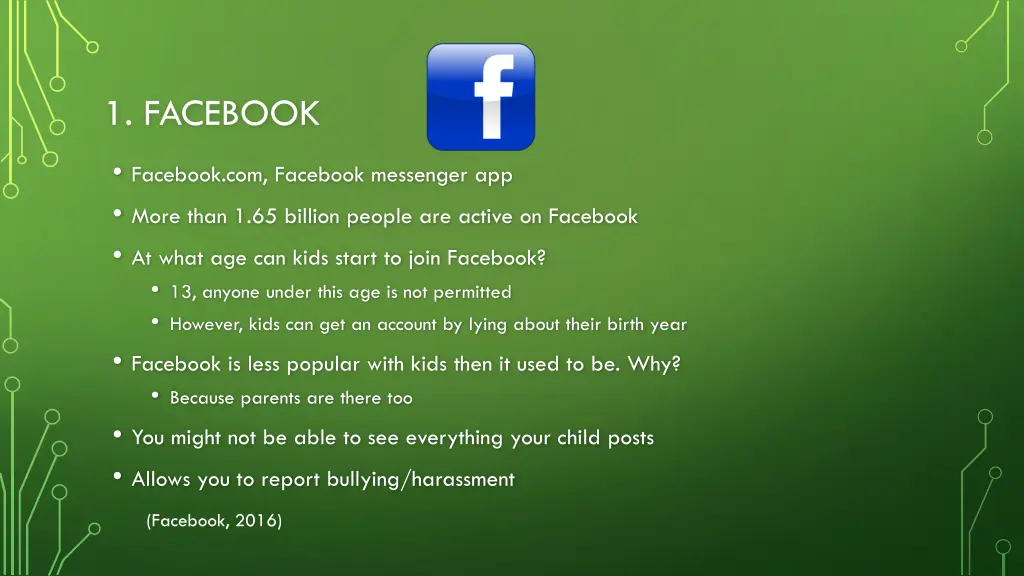 1 facebook
