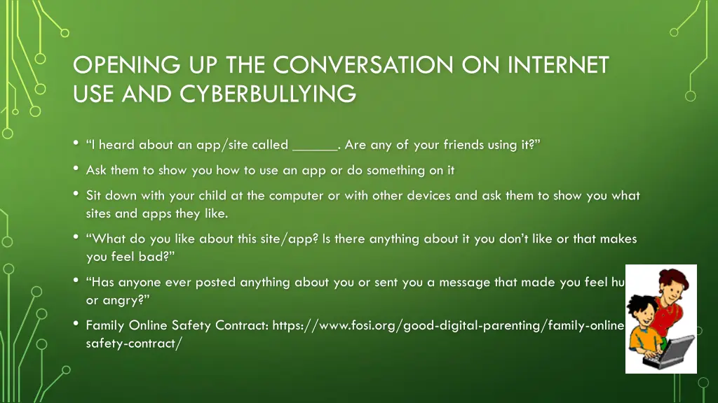 opening up the conversation on internet