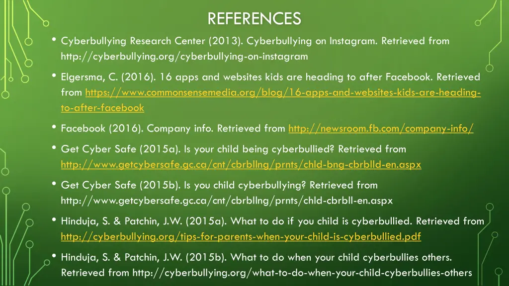 references