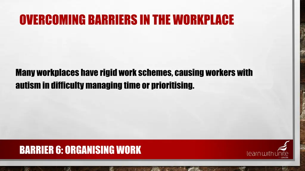 overcoming barriers in the workplace 5