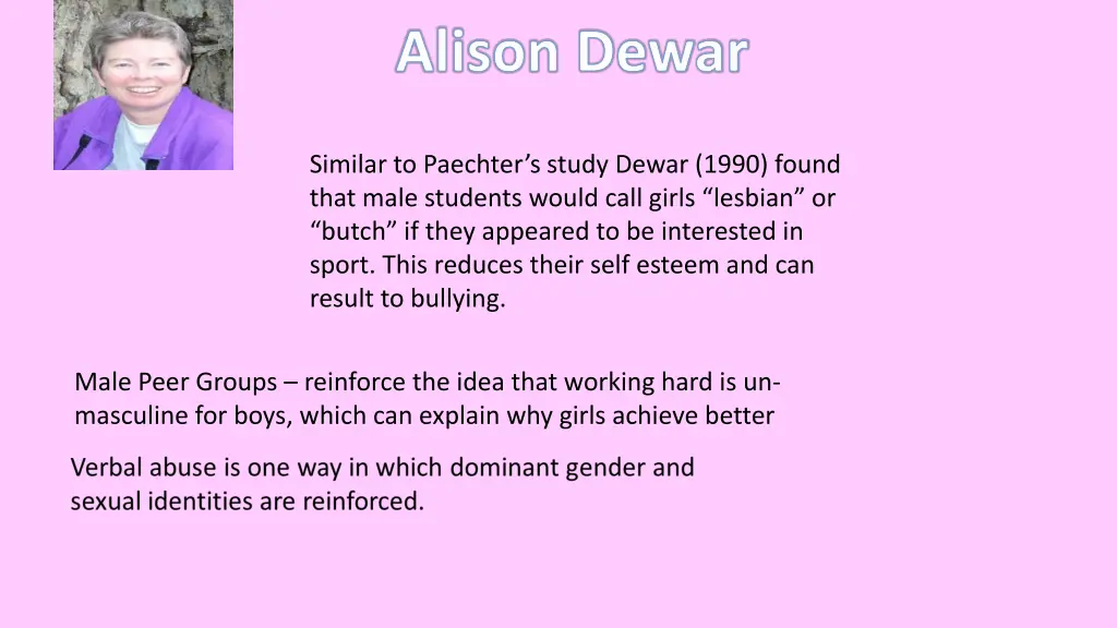 alison dewar