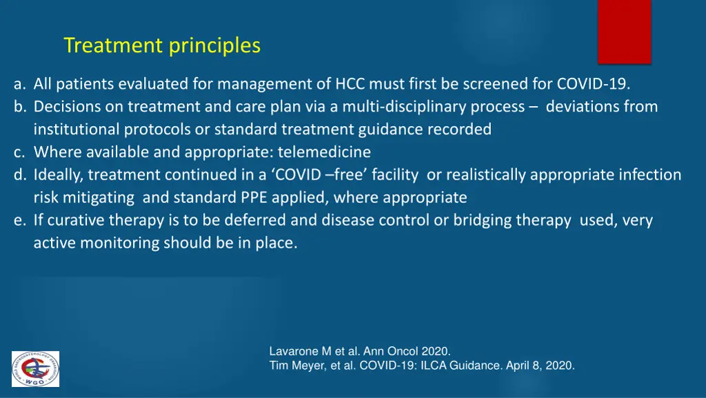 treatment principles