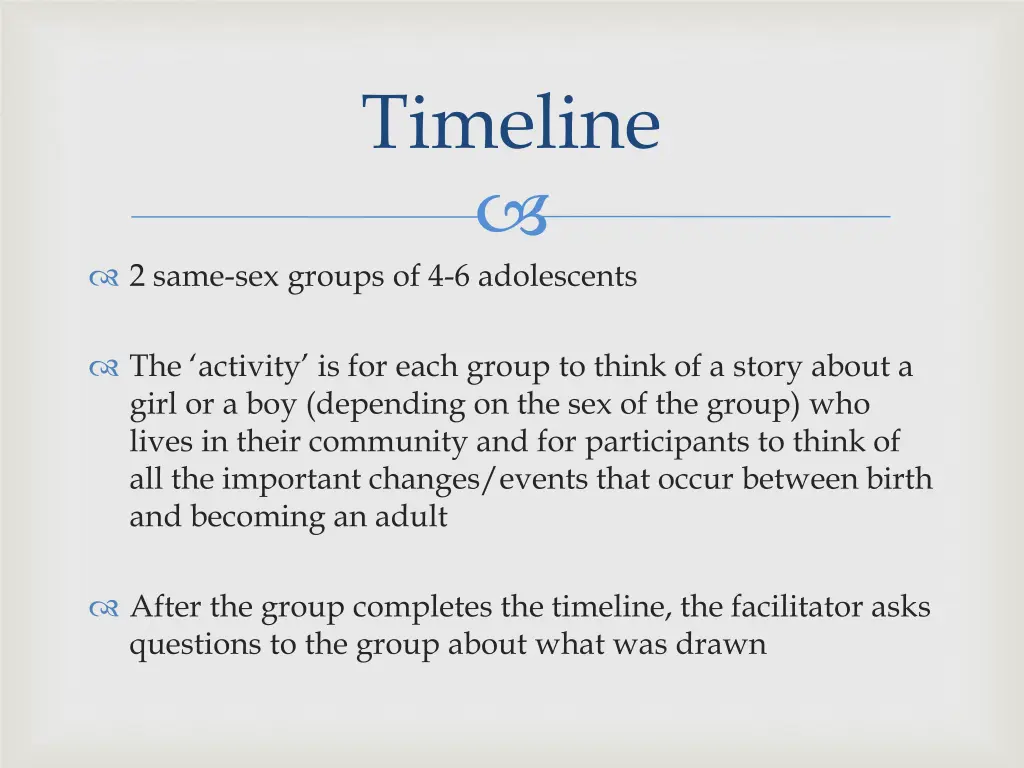 timeline 1