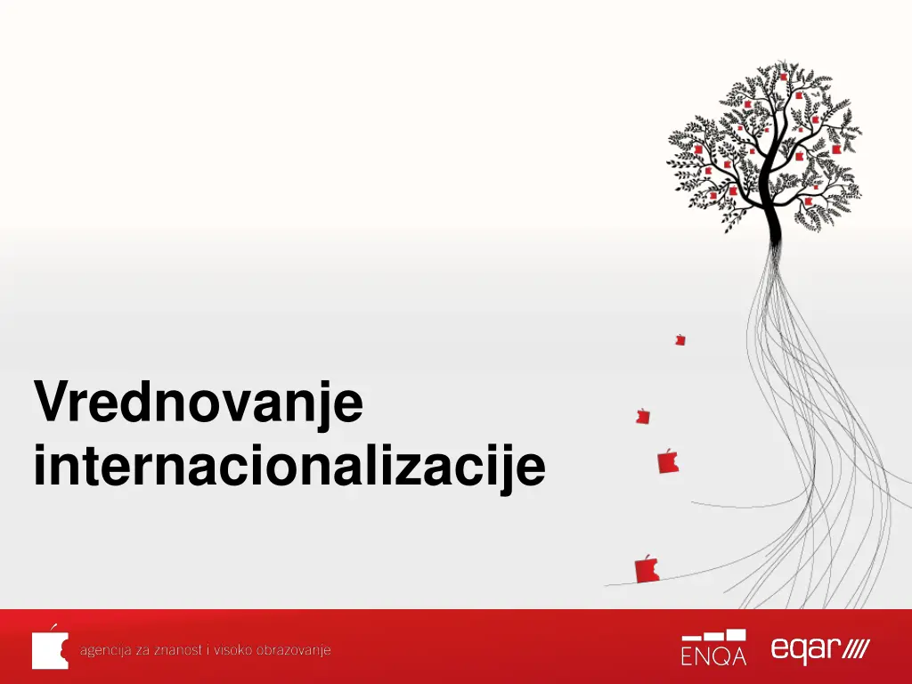 vrednovanje internacionalizacije