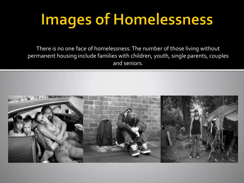 there is no one face of homelessness the number