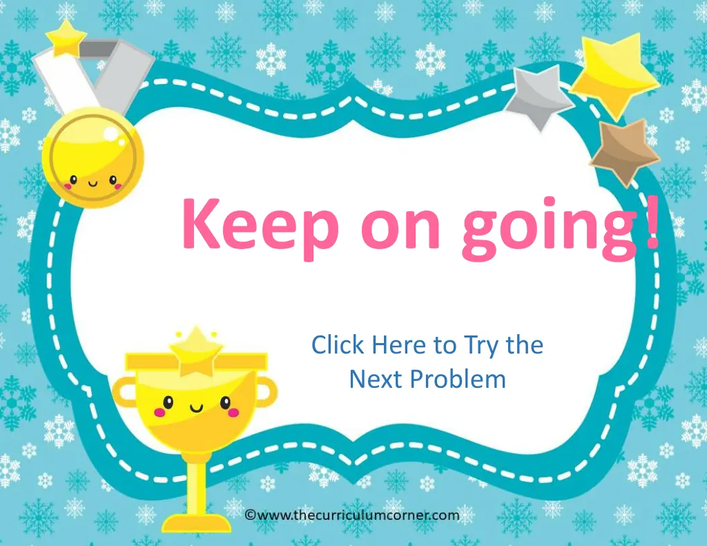 keep on going