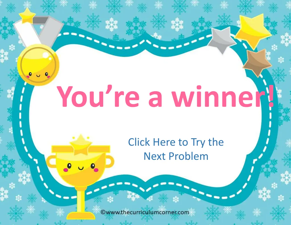 you re a winner
