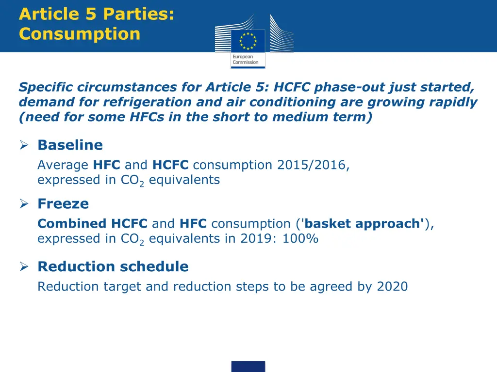 article 5 parties consumption