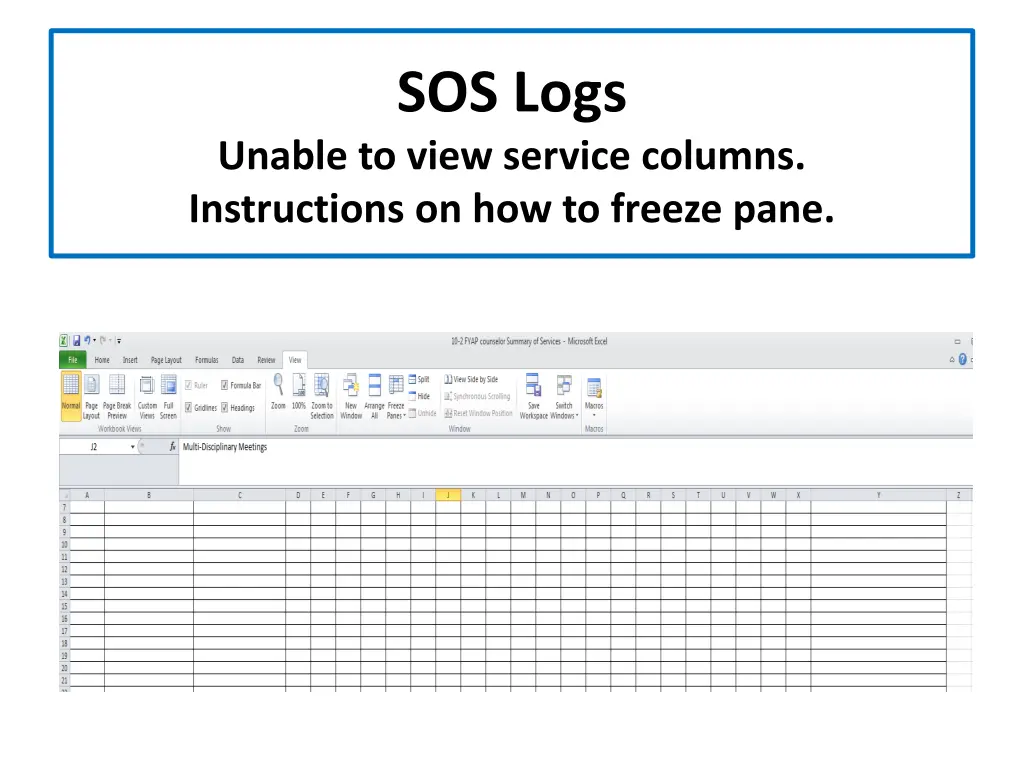 sos logs