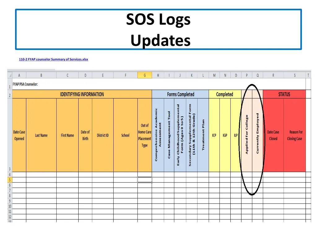sos logs updates 1