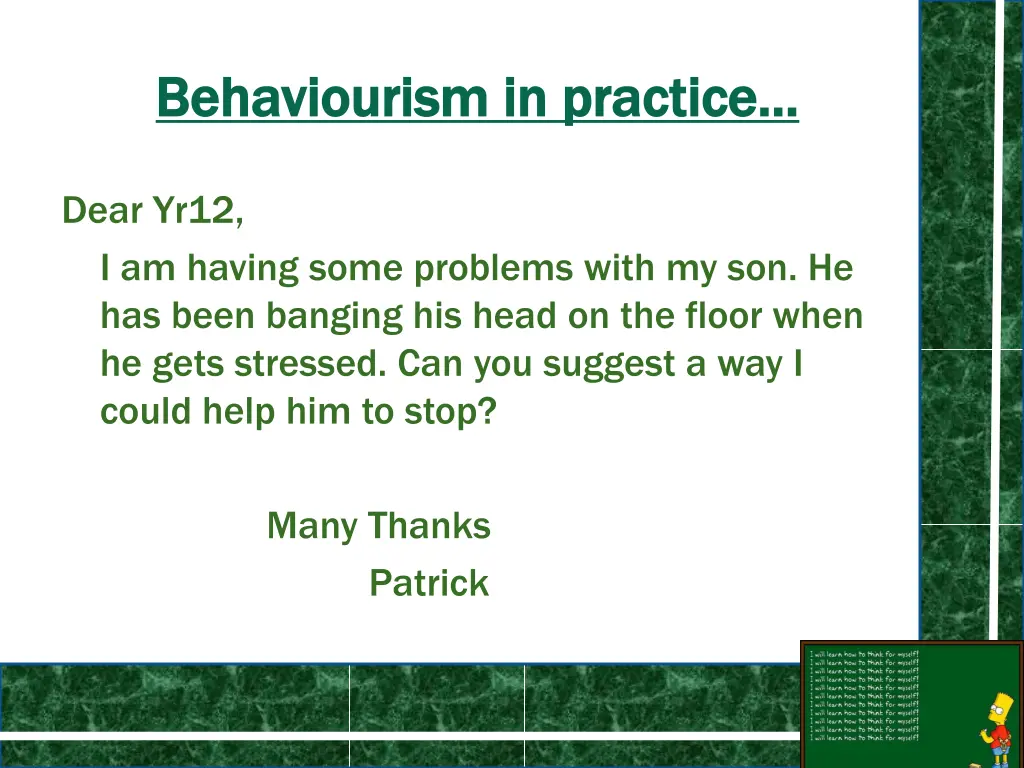 behaviourism in practice behaviourism in practice 1