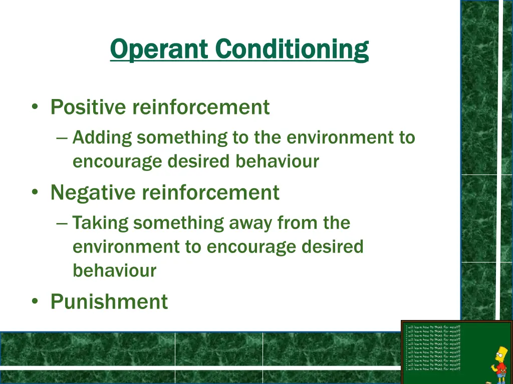 operant conditioning operant conditioning 2