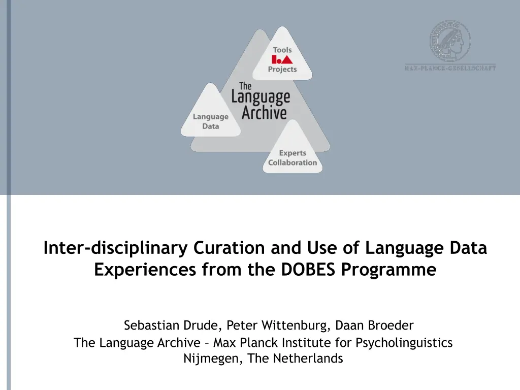 inter disciplinary curation and use of language