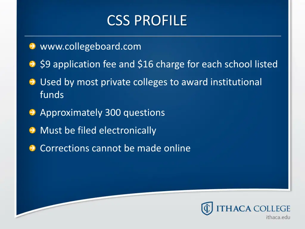css profile