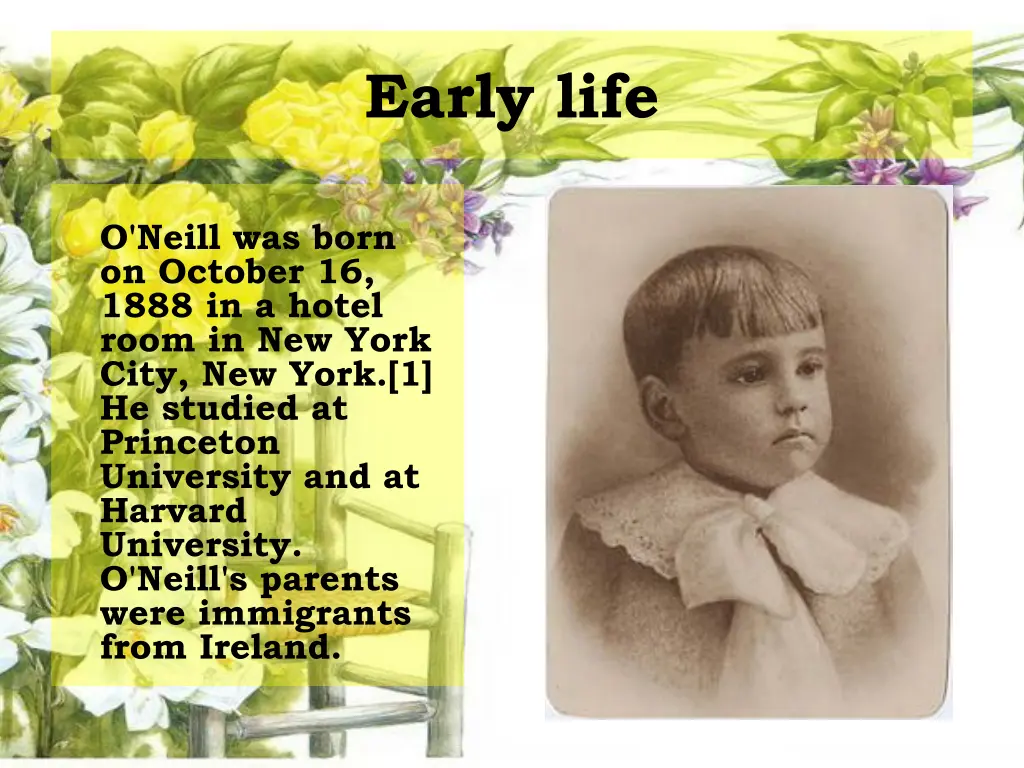 early life