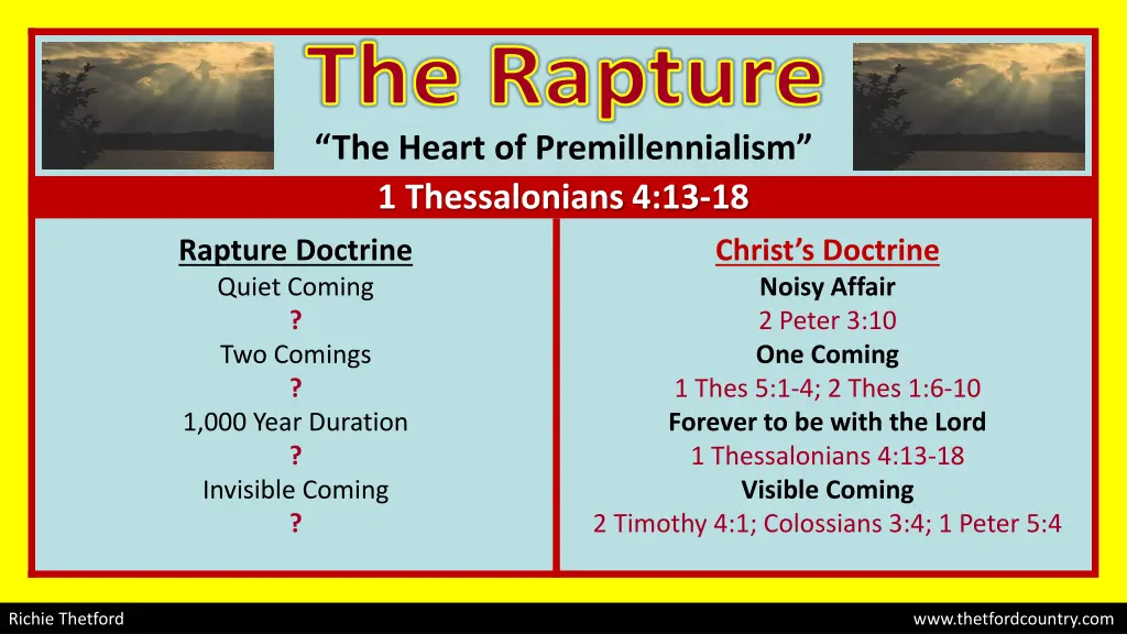 the rapture