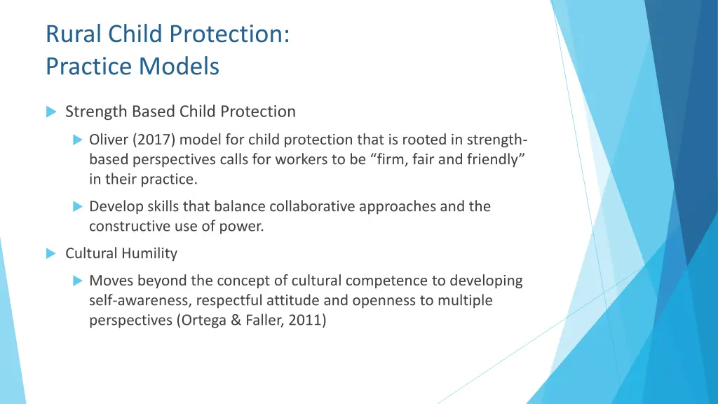 rural child protection practice models 1