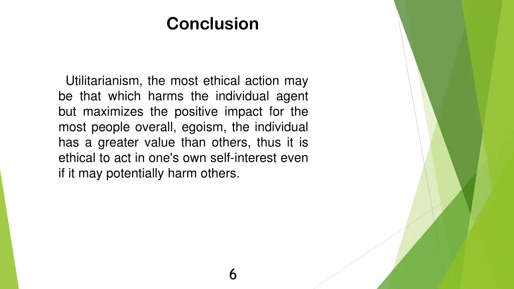 conclusion