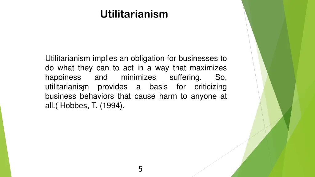 utilitarianism
