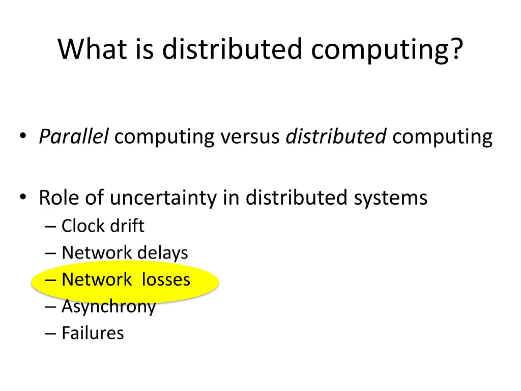what is distributed computing 4