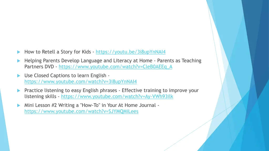 how to retell a story for kids https youtu