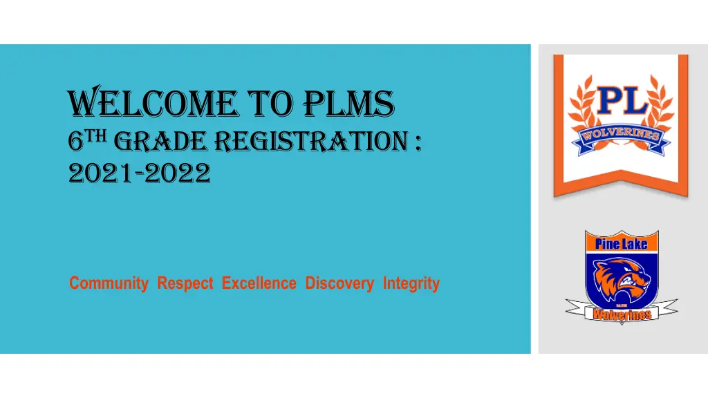 welcome to plms 6 th grade registration 2021 2022